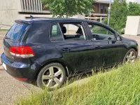 Gebraucht VW Golf VI Style 122 PS (89 kW) 2011 Blau Kleinwagen