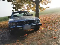 Gebraucht Mercedes SL380 1982 Silber Cabrio