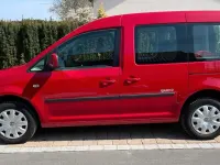 Gebraucht VW Caddy 86 PS (63 kW) 2013 Rot Van / Kleinbus
