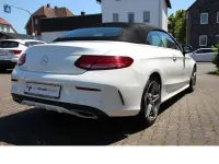 Gebraucht Mercedes C180 AMG line 156 PS (114 kW) 2017 Weiß Cabrio