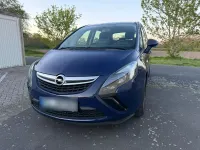 Gebraucht Opel Zafira Tourer 110 PS (80 kW) 2012 Blau Van / Kleinbus