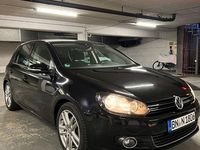Gebraucht VW Golf VI Highline 122 PS (89 kW) 2010 Schwarz Kleinwagen