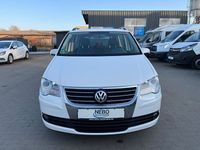 Gebraucht VW Touran Trendline 140 PS (102 kW) 2008 Weiß Van / Kleinbus
