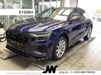 Gebraucht Audi Q8 S-Line 286 PS (210 kW) 2020 Navarrablau metallic (metallic) SUV