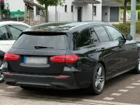 Brugt Mercedes E220 AMG 194 HK (142 kW) 2017 Sort Stationcar