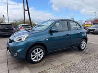 Gebraucht Nissan Micra Acenta 80 PS (58 kW) 2014 Türkis Kleinwagen