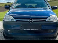 Gebraucht Opel Corsa 75 PS (55 kW) 2003 Blau Kleinwagen