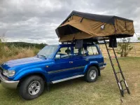 Gebraucht Toyota Land Cruiser 160 PS (117 kW) 1992 Blau SUV