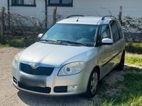 Gebraucht Skoda Roomster 105 PS (77 kW) 2006 Silber Van / Kleinbus