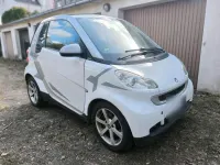 Gebraucht Smart ForTwo Cabrio 45 PS (33 kW) 2008 Weiß Cabrio