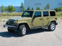 Gebraucht Jeep Wrangler Unlimited Sahara 200 PS (147 kW) 2013 Grün SUV