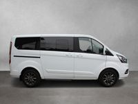 gebraucht Ford Tourneo Custom Titanium X 320 L1 Mildhybrid 8-Sitzer+AHK+Navi+Leder+Bi-Xenon+Sitzheizung+Rückfahrkamera