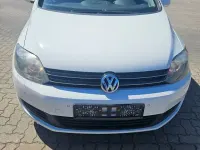 Gebraucht VW Golf Plus Comfortline 122 PS (89 kW) 2010 Weiß Van / Kleinbus