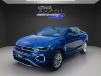 Gebraucht VW T-Roc Cabriolet Style 150 PS (110 kW) 2022 Blau Cabrio