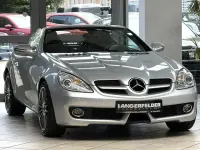Gebraucht Mercedes SLK200 184 PS (135 kW) 2010 Iridiumsilber  metalliclack Cabrio