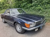 Gebraucht Mercedes SL350 200 PS (147 kW) 1971 Blau Cabrio