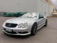 Gebraucht Mercedes SL500 AMG 306 PS (225 kW) 2006 Silber Cabrio