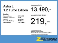 Gebraucht Opel Astra Edition 110 PS (80 kW) 2022 Diamant schwarz/karbon schwarz Limousine