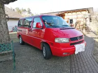 Gebraucht VW Multivan 116 PS (85 kW) 2002 Rot Van / Kleinbus