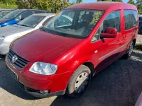Gebraucht VW Caddy 90 PS (66 kW) 2008 Rot Van / Kleinbus