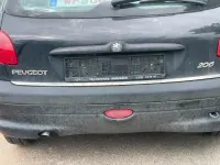 Gebraucht Peugeot 206 63 PS (46 kW) 2000 Schwarz Kleinwagen