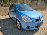 Gebraucht Opel Agila 86 PS (63 kW) 2009 Blau Kleinwagen
