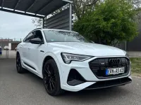 Gebraucht Audi e-tron S-Line 230 kW (313 PS) 2022 Weiß SUV