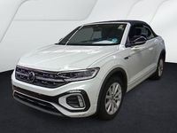 Gebraucht VW T-Roc Cabriolet R-line 150 PS (110 kW) 2025 Pure white schwarz Cabrio