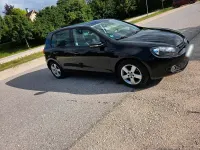 Gebraucht VW Golf VI 105 PS (77 kW) 2010 Schwarz Kleinwagen