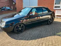 Gebraucht VW Golf Cabriolet Conceptline 90 PS (66 kW) 2001 Schwarz Cabrio