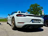 Gebraucht Porsche Boxster 400 PS (294 kW) 2022 Weiß Cabrio