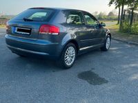 gebraucht Audi A3 8P 1.9 TDI Grau, Xenon, Tempomat, AHK, 8-Fach Bereift