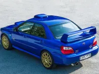 Gebraucht Subaru WRX STI 280 PS (205 kW) 2004 Blau Limousine