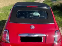 Usata Fiat 500S 86 CV (63 kW) 2014 Rosso Cabrio