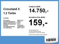 gebraucht Opel Crossland X 1.2 Turbo EDITION Sitzheizung, PDC