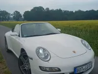 Gebraucht Porsche 911 Carrera 4 Cabriolet 325 PS (239 kW) 2008 Weiß Cabrio