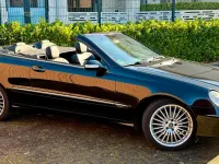 Gebraucht Mercedes CLK200 Elegance 163 PS (119 kW) 2007 Schwarz Cabrio