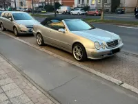 Gebraucht Mercedes CLK230 193 PS (141 kW) 2000 Silber Cabrio