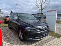 Gebraucht VW Tiguan Allspace Highline 150 PS (110 kW) 2017 Schwarz SUV