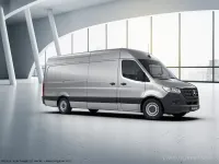 Gebraucht Mercedes Sprinter 150 PS (110 kW) 2022 Iridiumsilber metallic Van