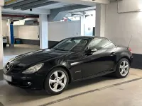Gebraucht Mercedes SLK200 163 PS (119 kW) 2004 Schwarz Cabrio