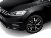 Gebraucht VW Touran Highline 150 PS (110 kW) 2022 Schwarz Van / Kleinbus