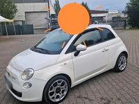 Gebraucht Fiat 500 2008 Weiß Kleinwagen