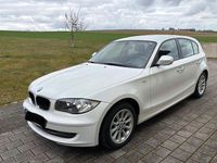 Gebraucht BMW 116 122 PS (89 kW) 2010 Weiß Kleinwagen