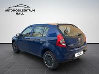 Gebraucht Dacia Sandero Basis 75 PS (55 kW) 2008 Blau Kleinwagen