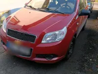 Gebraucht Chevrolet Aveo 74 PS (54 kW) 2009 Rot Kleinwagen