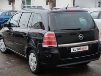 Gebraucht Opel Zafira Edition 140 PS (102 kW) 2007 Schwarz Van / Kleinbus