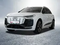 Gebraucht Audi Q6 e-tron S-Line 225 kW (306 PS) 2025 Gletscherweiß metallic SUV
