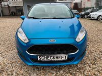Gebraucht Ford Fiesta 95 PS (69 kW) 2016 Blau Kleinwagen