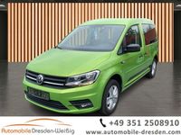 Gebraucht VW Caddy Trendline 125 PS (91 kW) 2016 Viperngrün metallic Van / Kleinbus